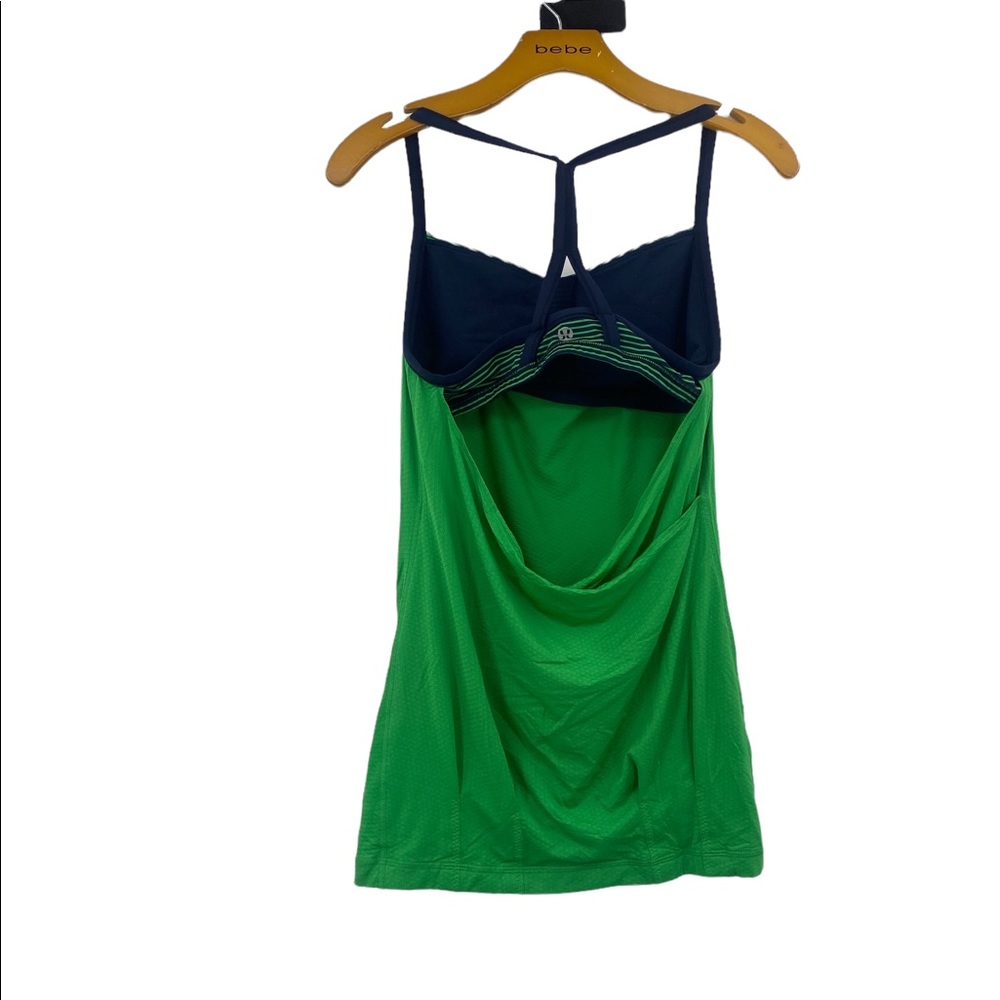 💕SALE💕 Lululemon Green Blue Y Scoop Neck Tank Top - Picture 2 of 7